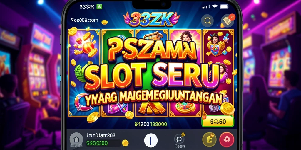 Tampilan menarik dari game Slot 33ZK yang penuh warna.