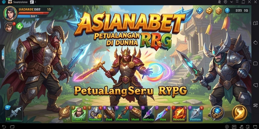 Tampilan gameplay seru ASIANABET dengan aksi RPG yang mengagumkan.
