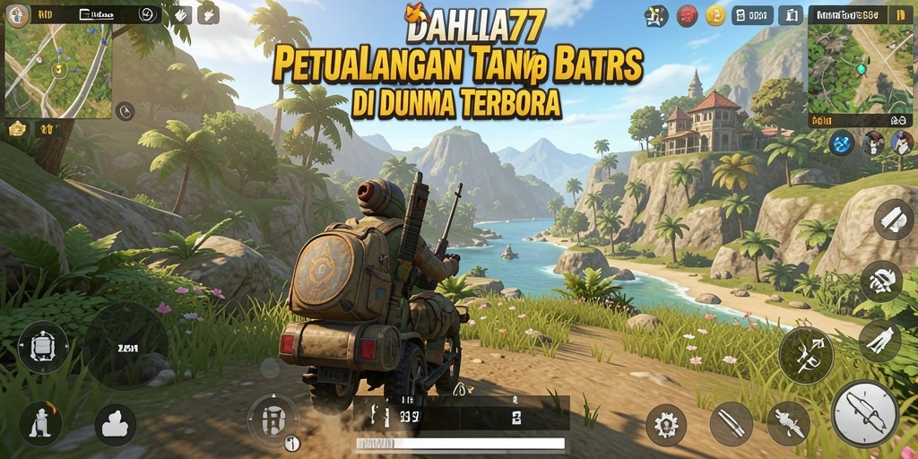 Gameplay menakjubkan dengan eksplorasi dunia terbuka di DAHLIA77.