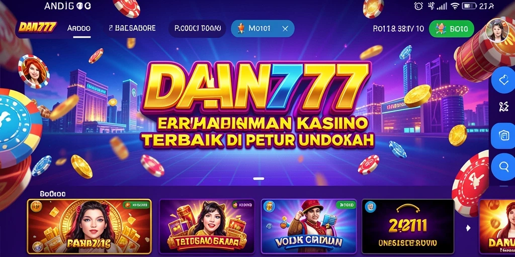 Tampilan gameplay Kasino yang menarik dari DAN777.