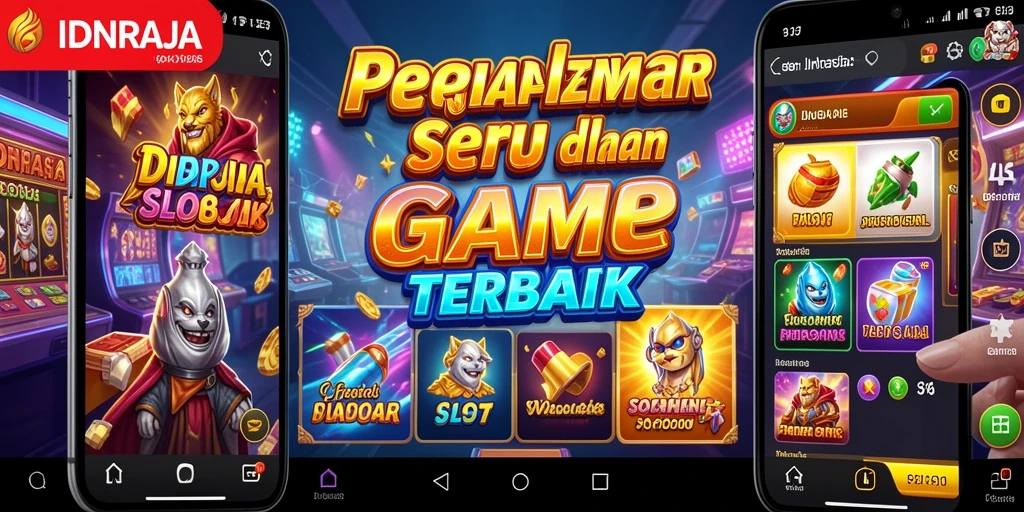 Tampilan gameplay menarik dari IDNRAJA dengan fitur slot yang mengasyikkan.