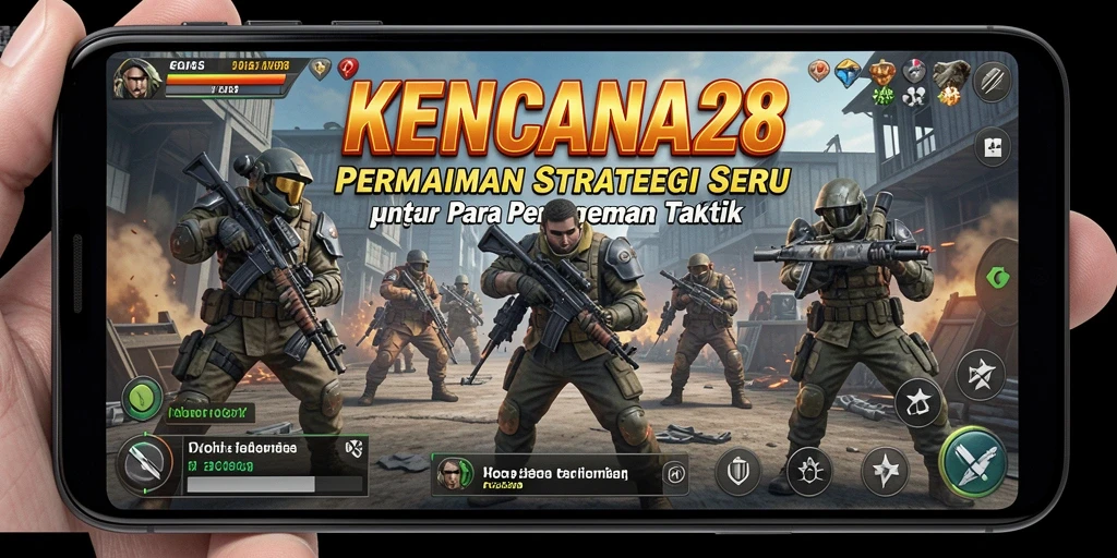 Tampilan gameplay menarik KENCANA28 dengan aksi strategi yang seru.