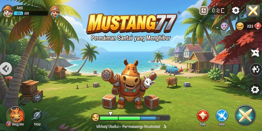Tampilan gameplay MUSTANG77 yang seru dan menghibur.