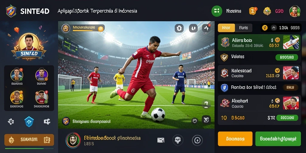 Tampilan menarik dari gameplay Sportsbook SINTE4D yang user-friendly.