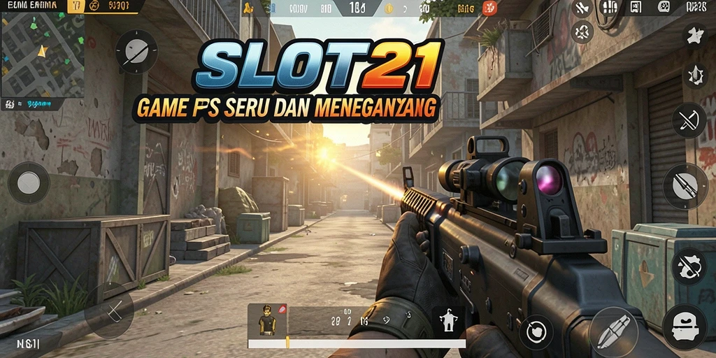 Tampilan gameplay intens dan mendebarkan dari SLOT21.